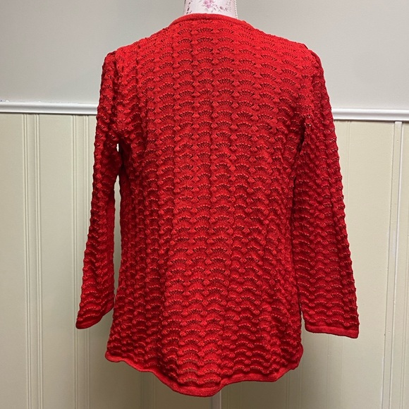 ST. JOHN Twin Set Sweater Set Cardigan and Matching Shell - Picture 5 of 16